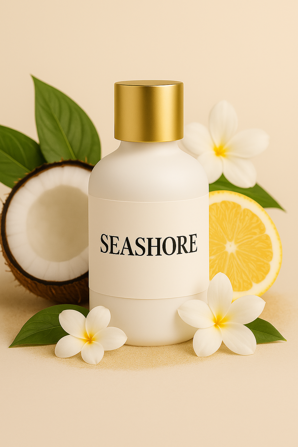 Seashore Fragrance Oil – Coconut, Citrus, Florals & Vanilla Musk for Diffusers and HVAC Scent Systems